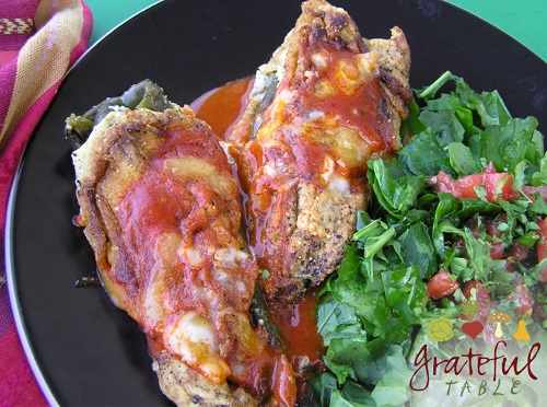 Mexican style Chili Rellenos