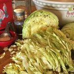 cabbage + salt = easy probiotic, fermented veggies
