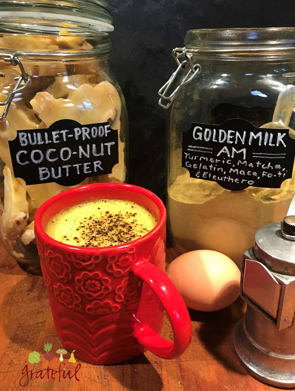 Golden Milk Mix for easy drinks, health