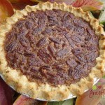 Traditional pecan pie