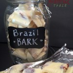 Mix coconut spread, butter, and Brazil nuts- add chunks to smoothies